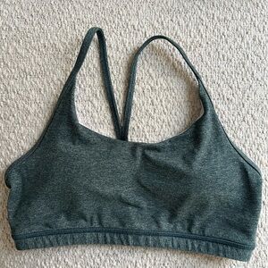 Fleo Blue Heather Sports Bra